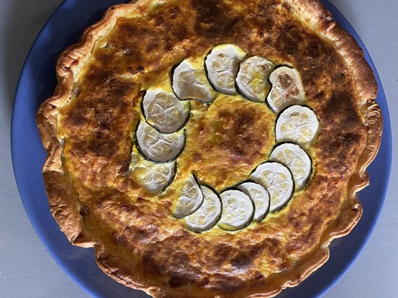 Cliquez pour zoomer ! Tarte courgettes et carottes Thermomix par delphinecaf