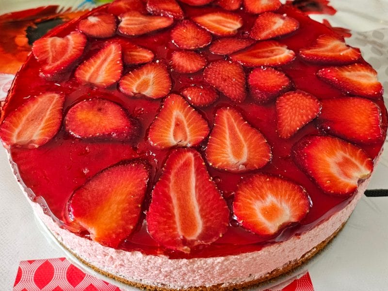 Cliquez pour zoomer ! Bavarois aux fraises Thermomix par mamou50