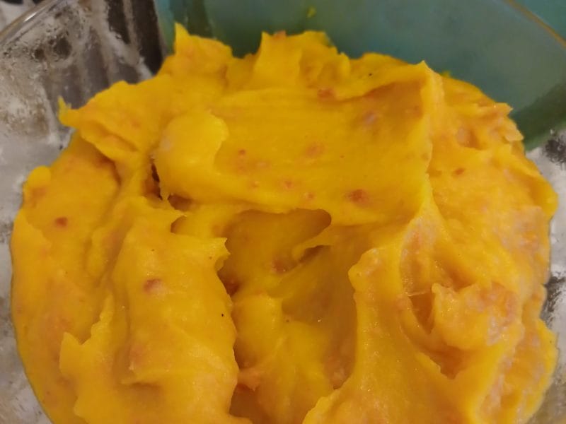 Cliquez pour zoomer ! Purée de potimarron au chorizo Thermomix par mimine28