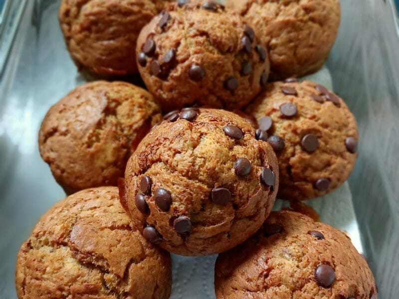 Cliquez pour zoomer ! Muffins à la banane Thermomix par mimine28