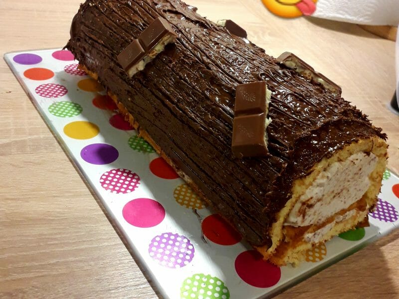 Cliquez pour zoomer ! Bûche Ferrero Rocher Thermomix par jogette