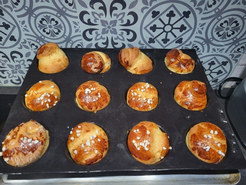 Cliquez pour zoomer ! Brioche Buchty Thermomix par Cartophe