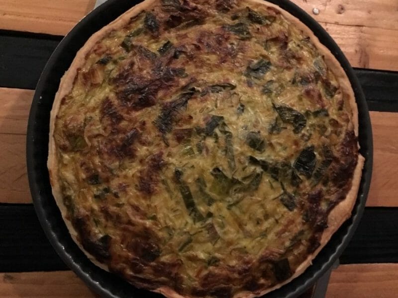 Cliquez pour zoomer ! Tarte aux poireaux Thermomix par Vinci