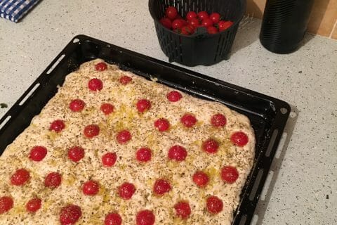 Cliquez pour zoomer ! Focaccia des Pouilles Thermomix par Vinci