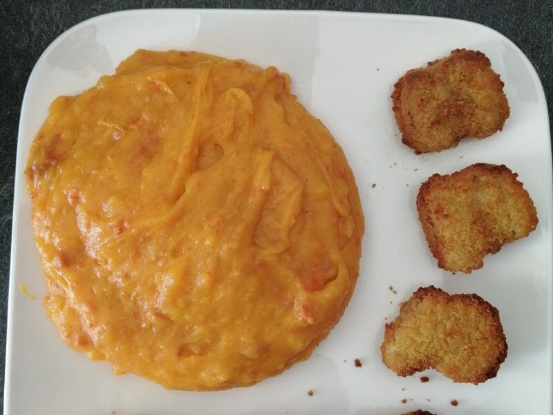 Cliquez pour zoomer ! Purée de potimarron au chorizo Thermomix par sebastianur