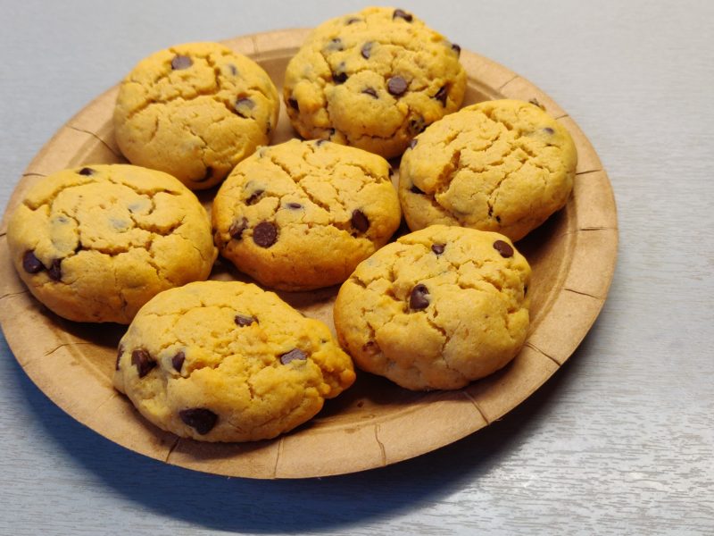 Cliquez pour zoomer ! Cookies beurre de cacahuète et pépites de chocolat Thermomix par aliasriadou