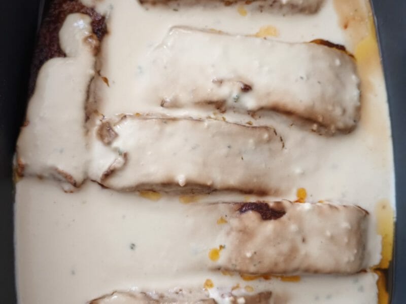 Cliquez pour zoomer ! Poulet sauce crémeuse au citron Thermomix par gigi2861