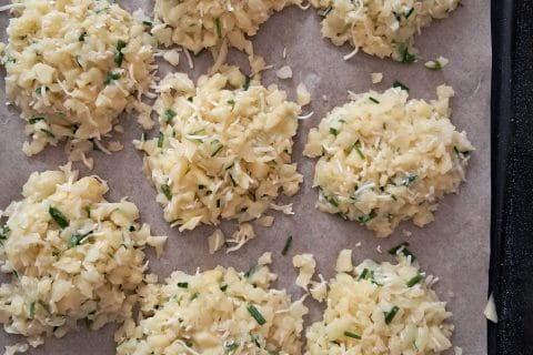 Cliquez pour zoomer ! Galettes de pommes de terre au four Thermomix par gigi2861