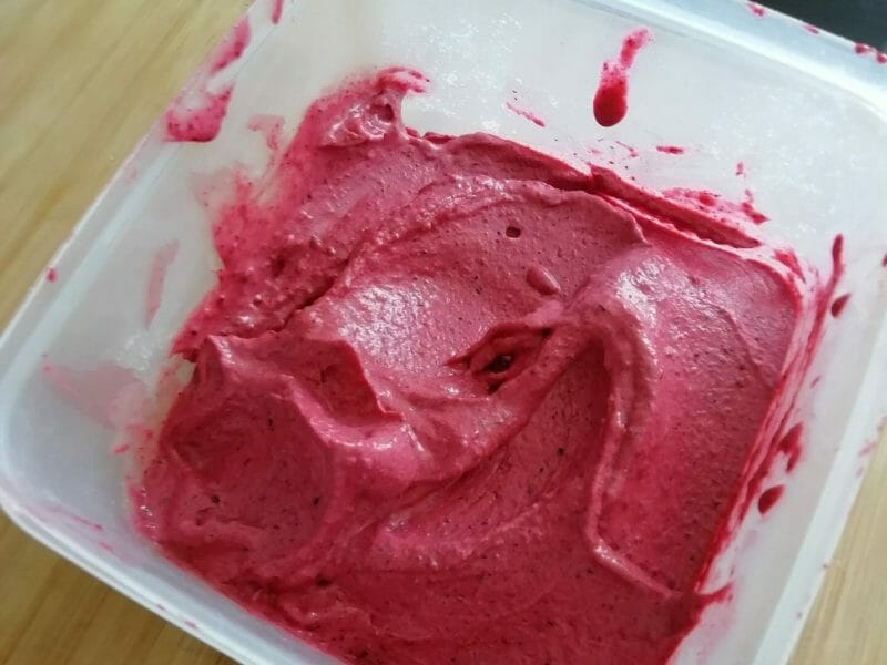 Cliquez pour zoomer ! Sorbet aux fruits rouges Thermomix par sandra_333