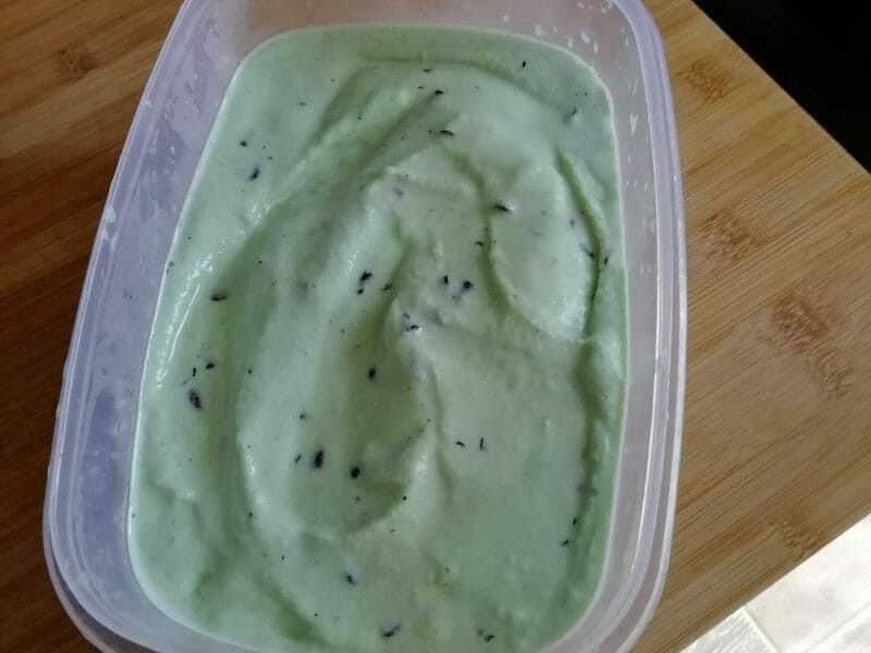 Cliquez pour zoomer ! Glace menthe-chocolat Thermomix par sandra_333