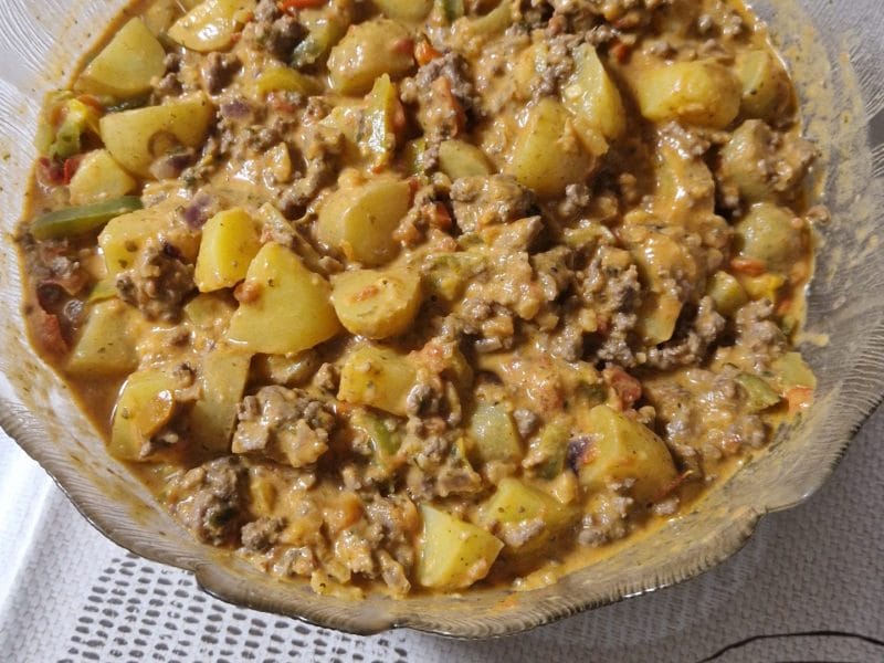 Cliquez pour zoomer ! Boeuf aux poivrons et pommes de terre Thermomix par Marina000