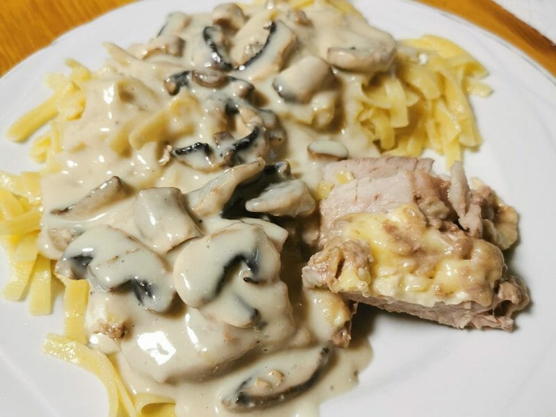 Cliquez pour zoomer ! Filet mignon de porc au maroilles Thermomix par Marina000