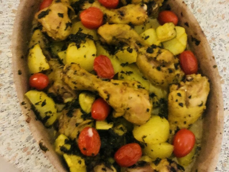 Cliquez pour zoomer ! Poulet rôti à la Marocaine Thermomix par el_14