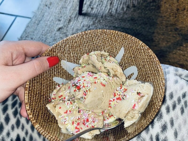 Cliquez pour zoomer ! Crème glacée à la crème de marrons Thermomix par luciepagano