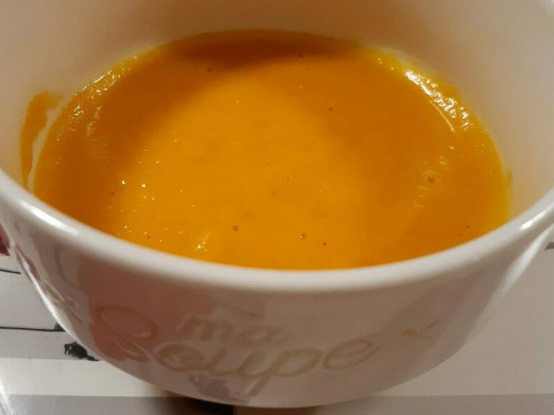 Cliquez pour zoomer ! Velouté de carottes au curry Thermomix par lydie_72