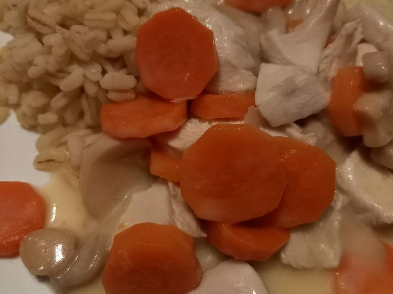 Cliquez pour zoomer ! Blanquette de poulet Thermomix par marjorie_95