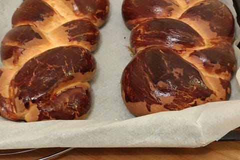 Cliquez pour zoomer ! Brioche tressée à la mie filante Thermomix par rose_26