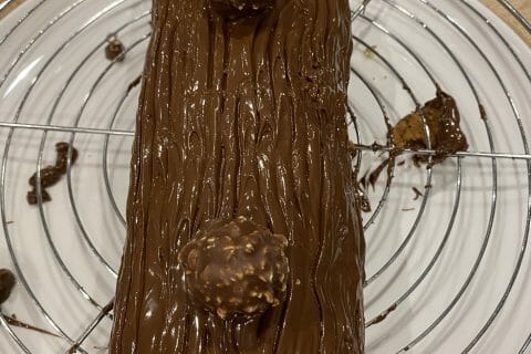Cliquez pour zoomer ! Bûche Ferrero Rocher Thermomix par maryon7777