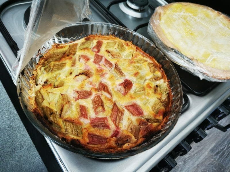 Cliquez pour zoomer ! Tarte à la rhubarbe Thermomix par cindyalessio