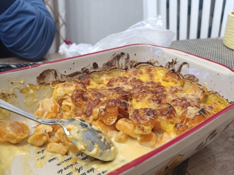 Cliquez pour zoomer ! Gratin de patates douces Thermomix par cindyalessio