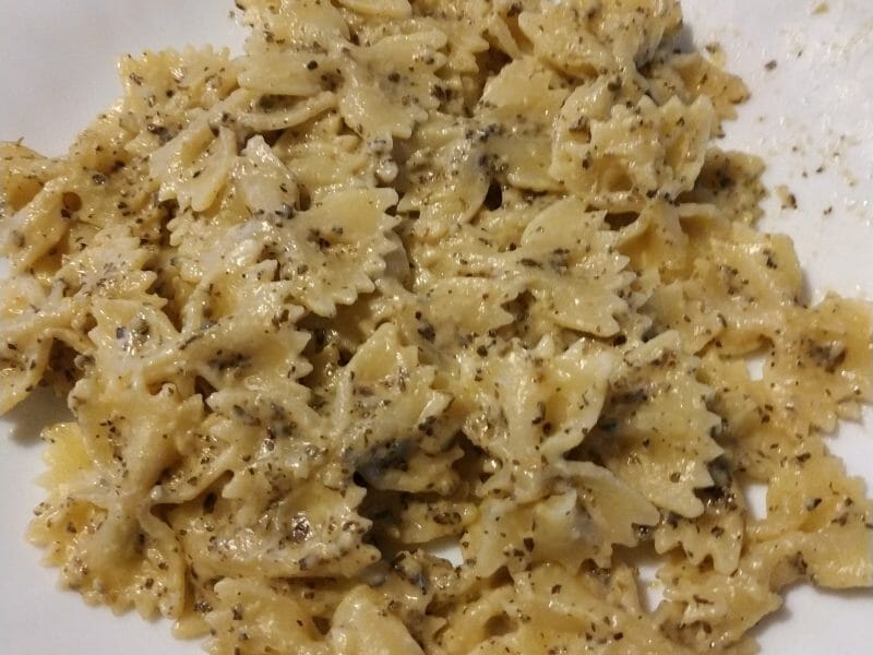 Cliquez pour zoomer ! Farfalle à la crème de courgettes Thermomix par elodie_602