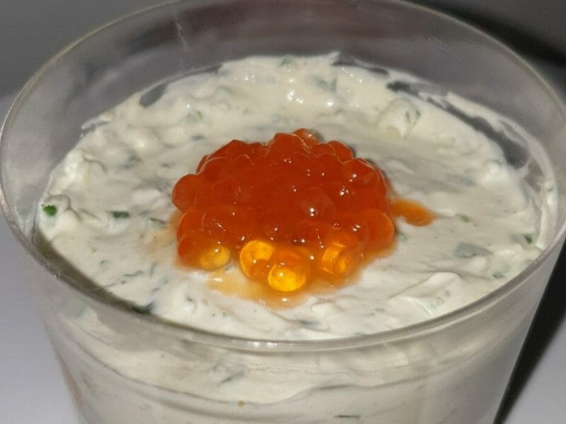 Cliquez pour zoomer ! Verrines saumon avocat Thermomix par Mc