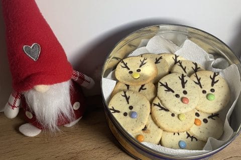 Cliquez pour zoomer ! Sablés rennes de Noël Thermomix par fannyloam