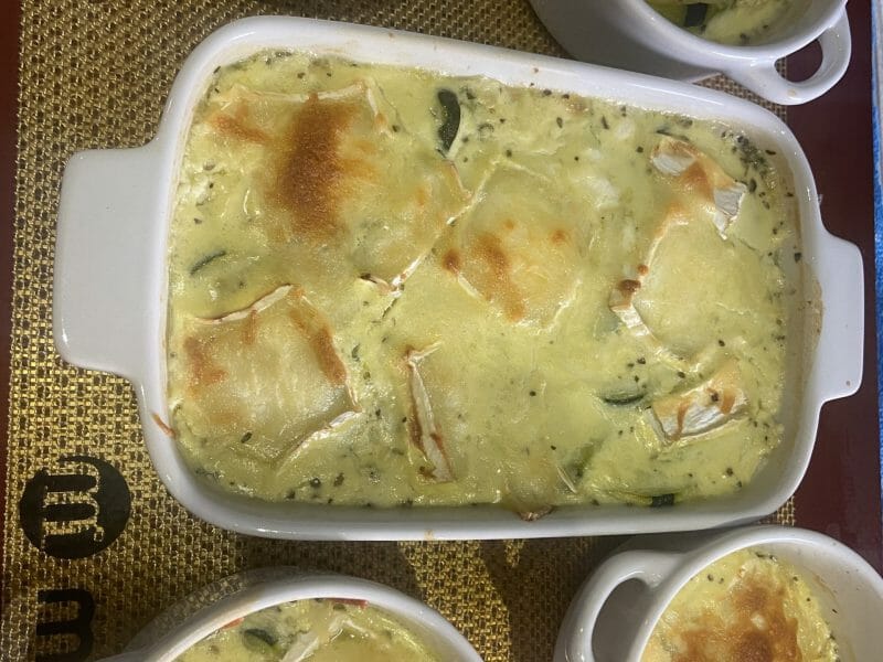 Cliquez pour zoomer ! Gratin de courgettes au chèvre Thermomix par lauredana