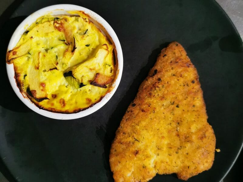 Cliquez pour zoomer ! Flan de courgettes Thermomix par marie88865