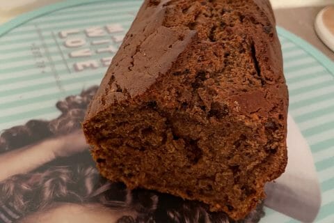 Cliquez pour zoomer ! Cake banane et pépites de chocolat Thermomix par saniah