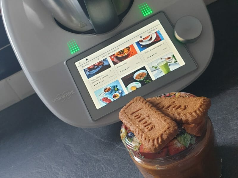 Cliquez pour zoomer ! Pâte à tartiner aux speculoos Thermomix par sandy_60