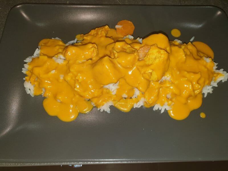 Cliquez pour zoomer ! Poulet coco aux 3 épices Thermomix par sandy_60