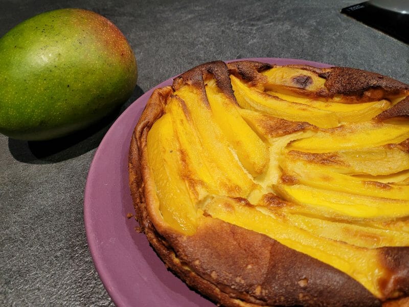 Cliquez pour zoomer ! Clafoutis à la mangue Thermomix par sandy_60