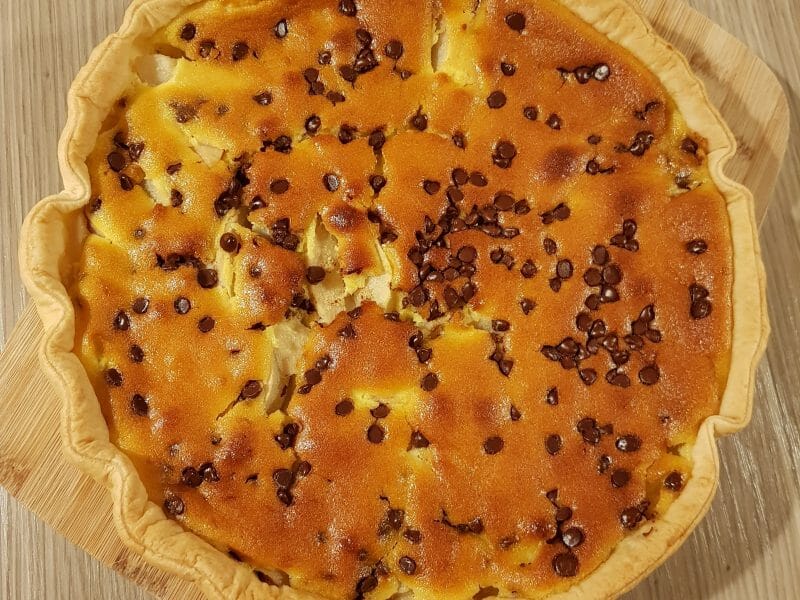 Cliquez pour zoomer ! Tartes aux poires et pépites de chocolat Thermomix par julienjuliette16