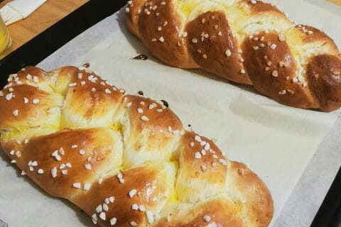Cliquez pour zoomer ! Brioche tressée à la mie filante Thermomix par sarah_746