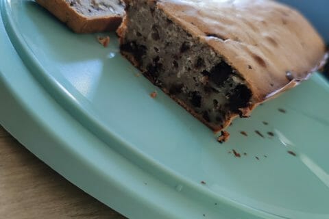 Cliquez pour zoomer ! Cake banane et pépites de chocolat Thermomix par carla_41