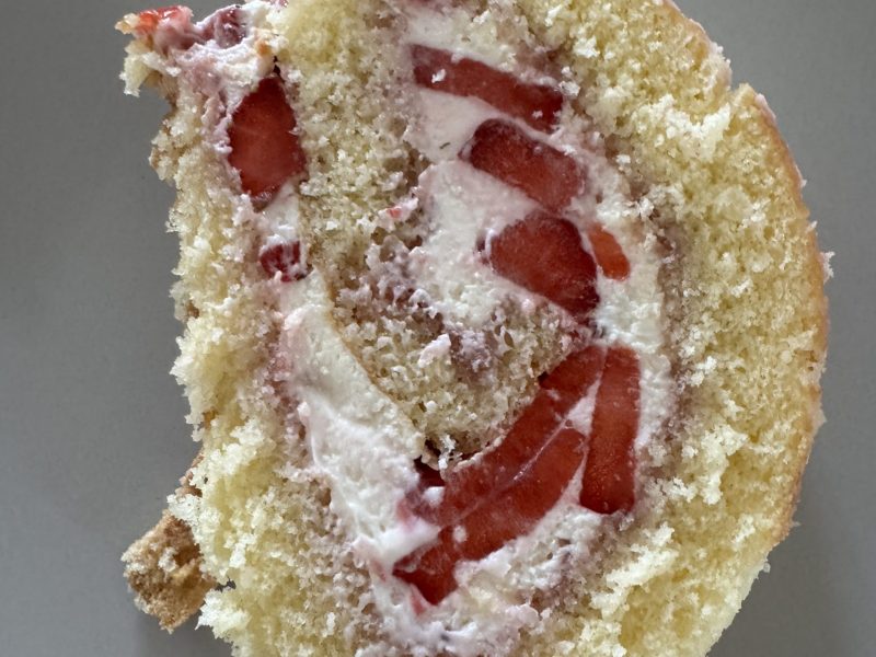 Cliquez pour zoomer ! Fraisier roulé Thermomix par elil