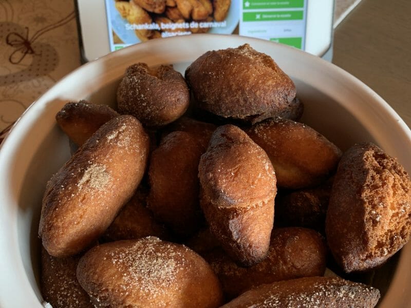 Cliquez pour zoomer ! Schankala, beignets de carnaval alsaciens Thermomix par elil