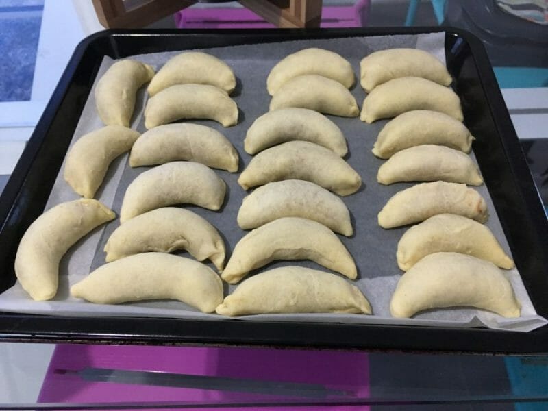 Cornes de gazelles au Thermomix Cookomix