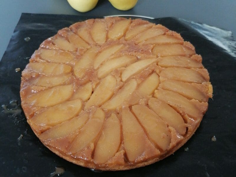Cliquez pour zoomer ! Gâteau renversé aux pommes caramélisées Thermomix par joe71310