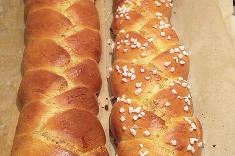 Cliquez pour zoomer ! Brioche tressée à la mie filante Thermomix par melo07