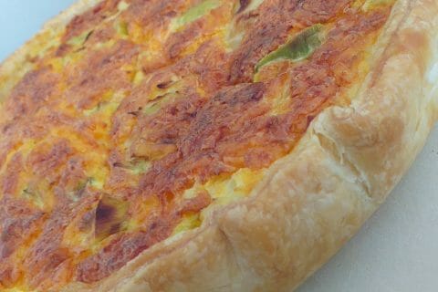 Cliquez pour zoomer ! Gâteau poireaux, lardons et fromage Thermomix par melo07