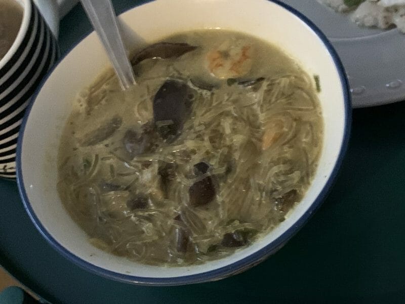 Cliquez pour zoomer ! Soupe thaï crevettes et lait de coco Thermomix par hananebouch