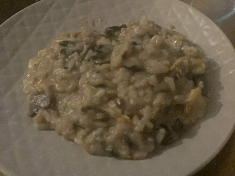 Cliquez pour zoomer ! Risotto poulet et champignons Thermomix par hananebouch