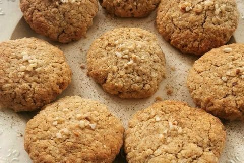 Cliquez pour zoomer ! Biscuits aux flocons d’avoine et amandes Thermomix par emi_eml