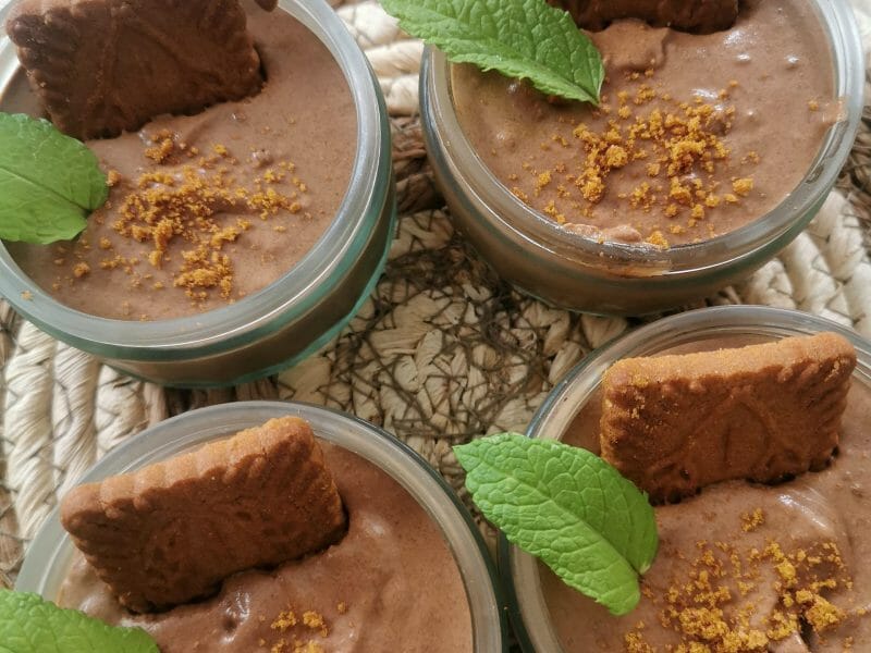 Cliquez pour zoomer ! Mousse chocolat et spéculoos Thermomix par emi_eml