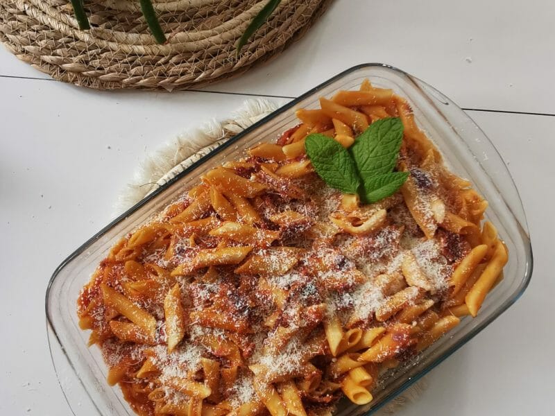 Cliquez pour zoomer ! Penne au chorizo Thermomix par emi_eml