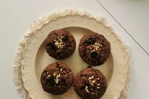 Cliquez pour zoomer ! Cake au chocolat et cranberries Thermomix par emi_eml