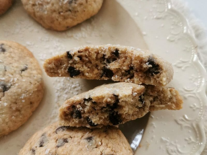 Cliquez pour zoomer ! Cookies à la noix de coco et pépites de chocolat Thermomix par emi_eml