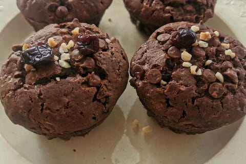 Cliquez pour zoomer ! Cake au chocolat et cranberries Thermomix par emi_eml